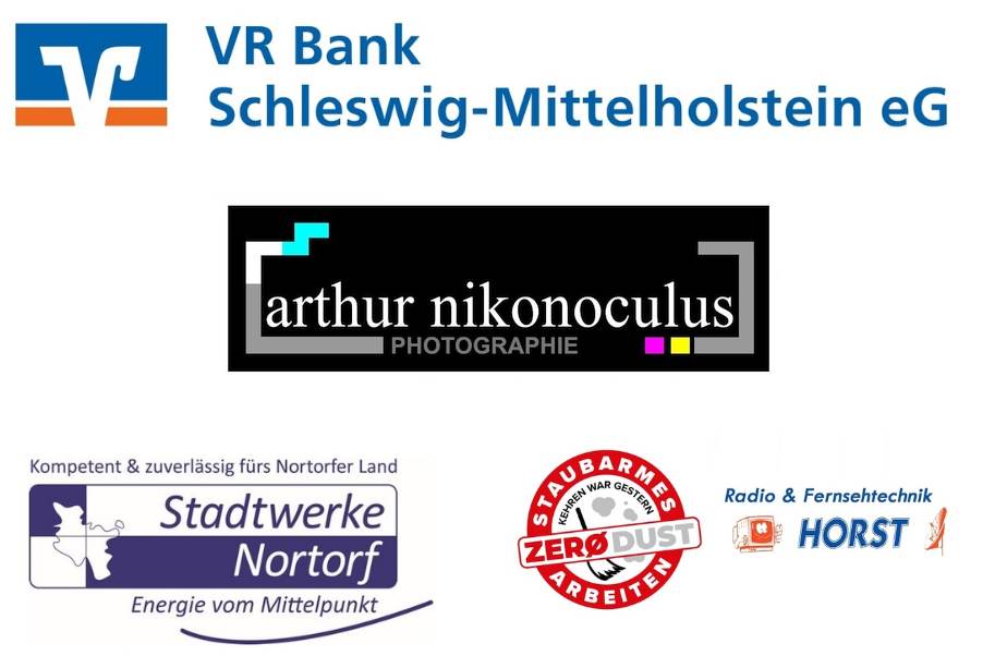 Team Nortorf-VIDEO bedankt sich bei folgenden Sponsoren...